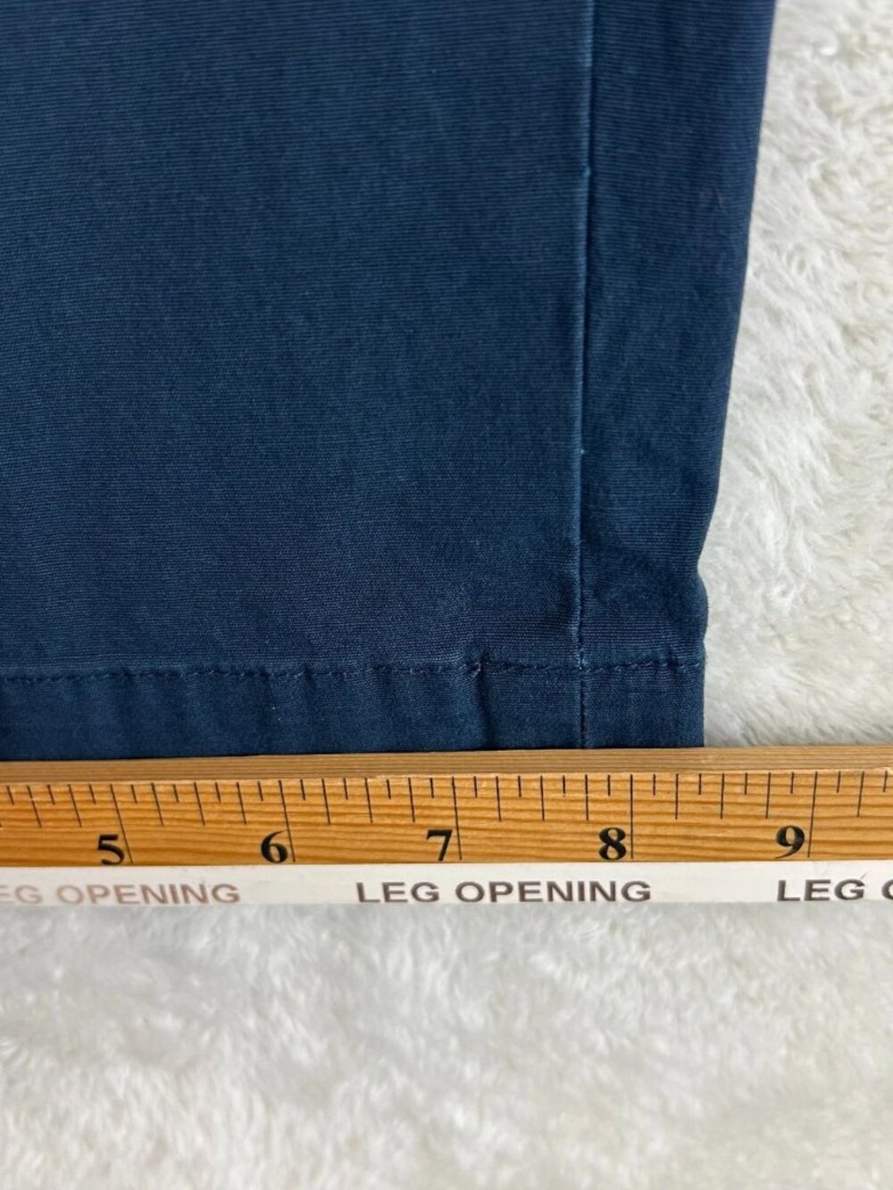 Brooks Brothers Chino Pants Mens 38x30 Blue‎ Stretch Straight Flat Front Formal - Picture 11 of 14